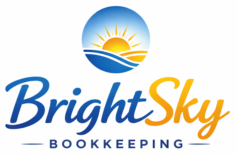 BrightSky Bookkeeping Logo